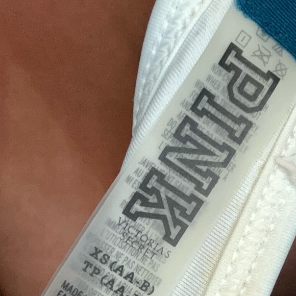 Vs pink strapless color block bikini top - Picture 4 of 4